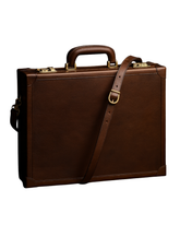The Executive Heritage Leather Briefcase — Timeless Power, Modern Precision